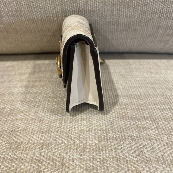 Coach Mini Beat Bag Charm With Horse And Carriage Print - Picture 4 of 8